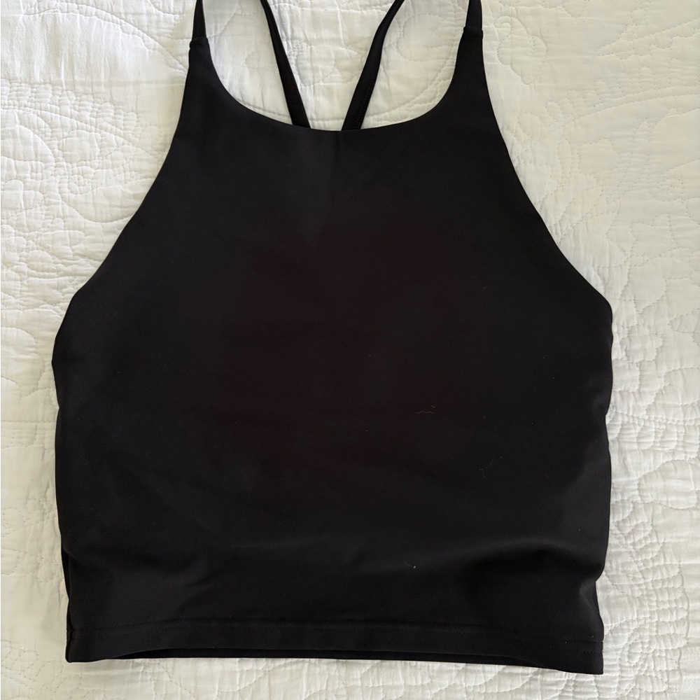 Old Navy Active PowerSoft Black Tank Top